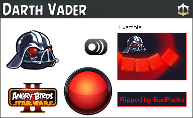 Angry Birds Star Wars II - Darth Vader