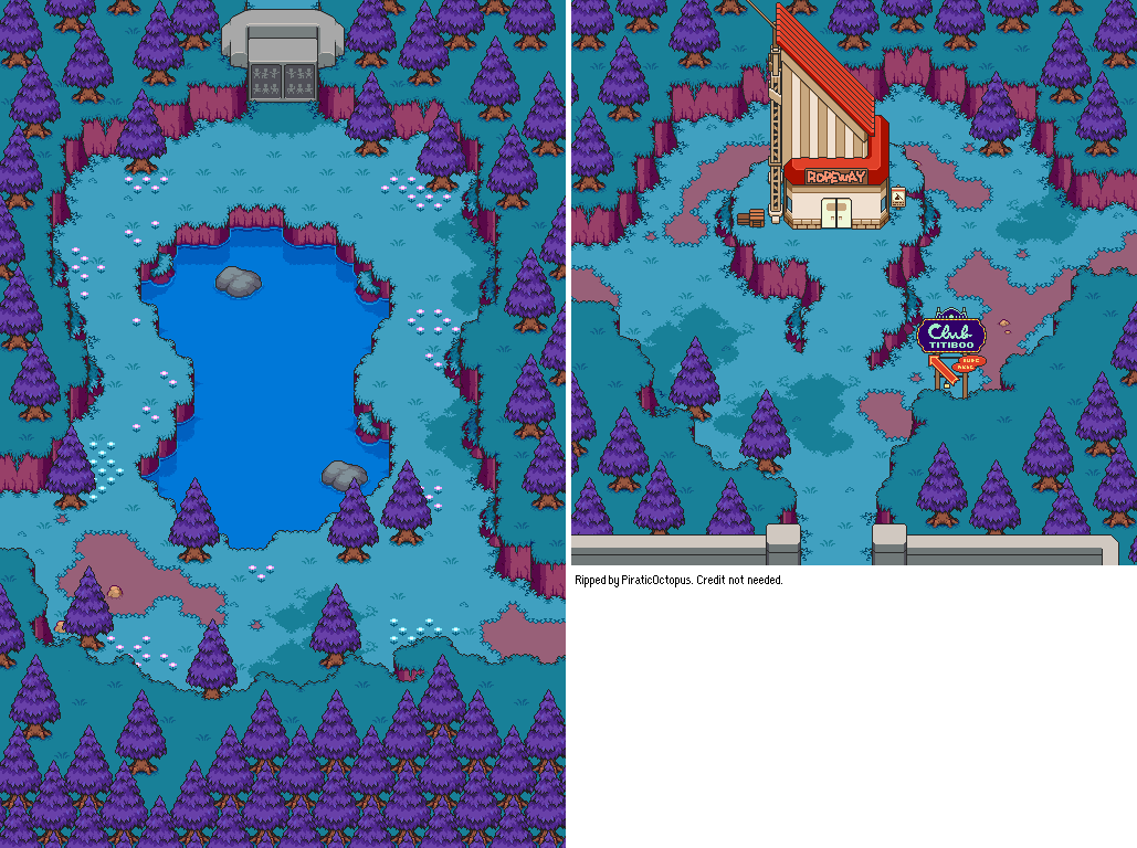 Mother 3 (JPN) - Murasaki Forest (Ropeway and Pond)