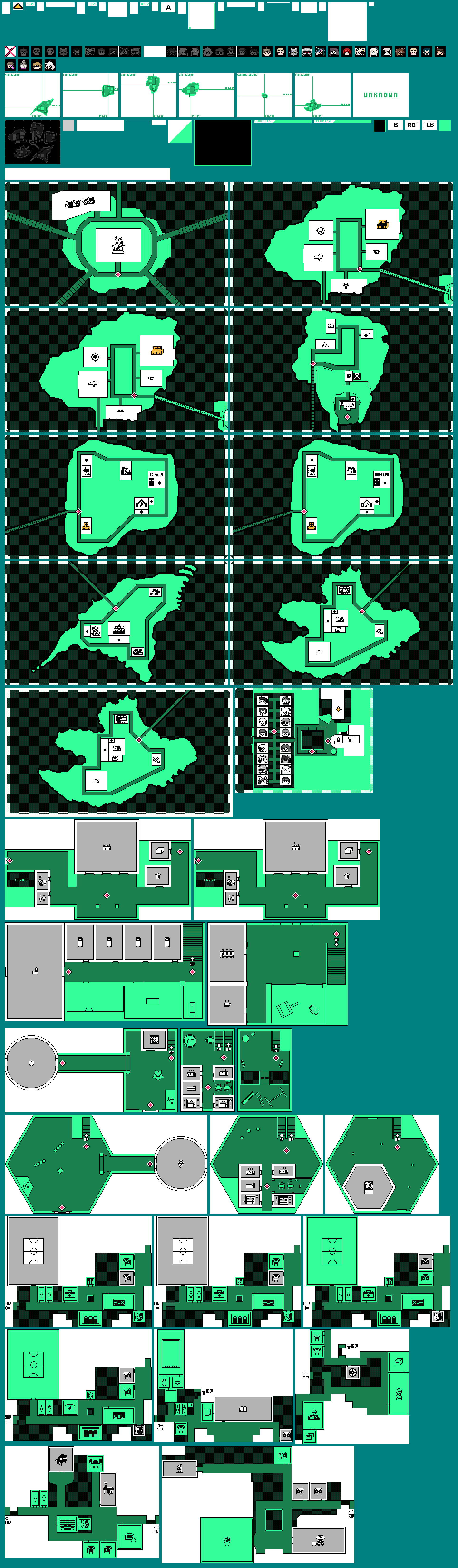 Danganronpa 2: Goodbye Despair - Map Menu