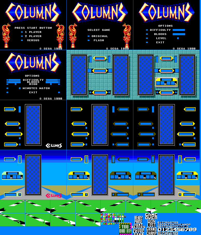 Columns - General Sprites