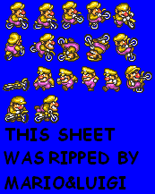 BS Excitebike Bun Bun Mario Battle Stadium (JPN) - Wario