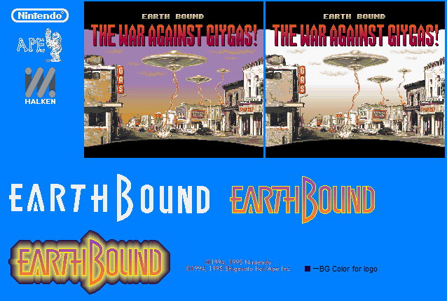 EarthBound / Mother 2 - Introduction & Title (USA)
