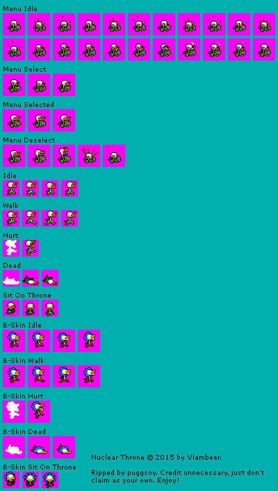 nuclear throne sprites imgur nuclear throne sprites imgur