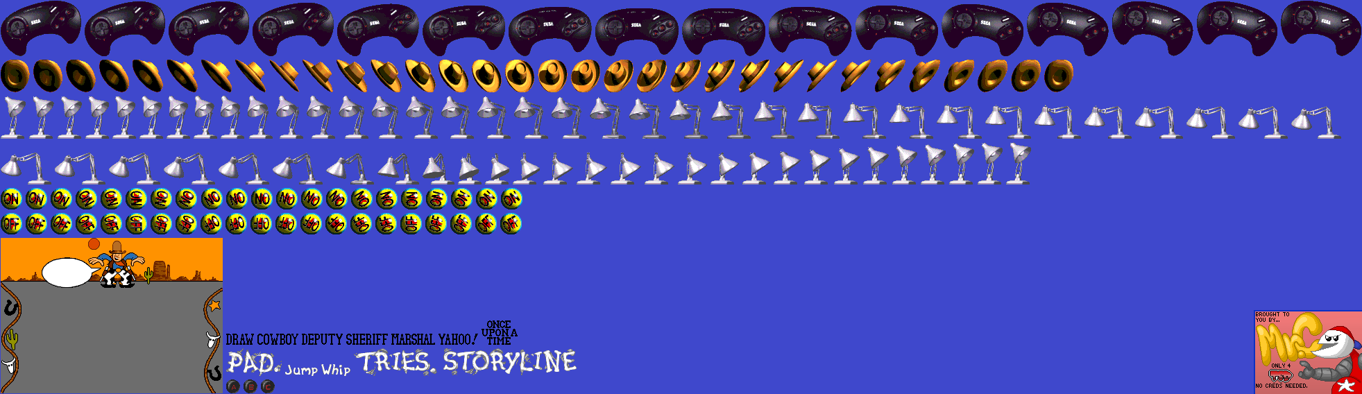 Toy Story - Options Menu