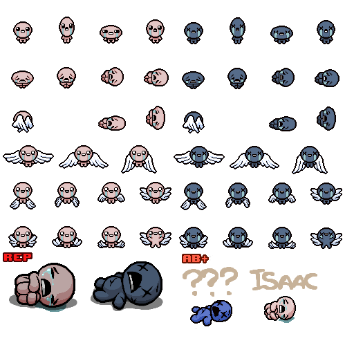 The Binding of Isaac: Rebirth - Isaac & ???