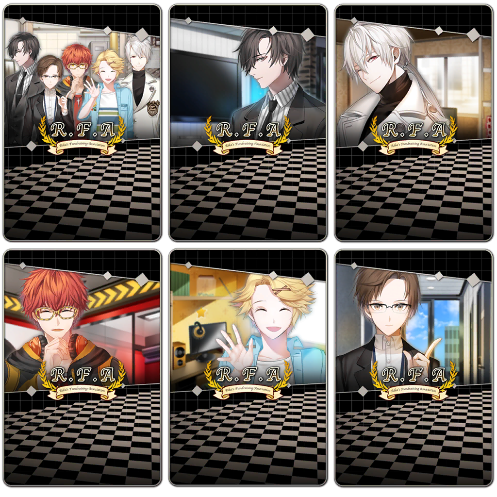 Mystic Messenger - Phone Cards