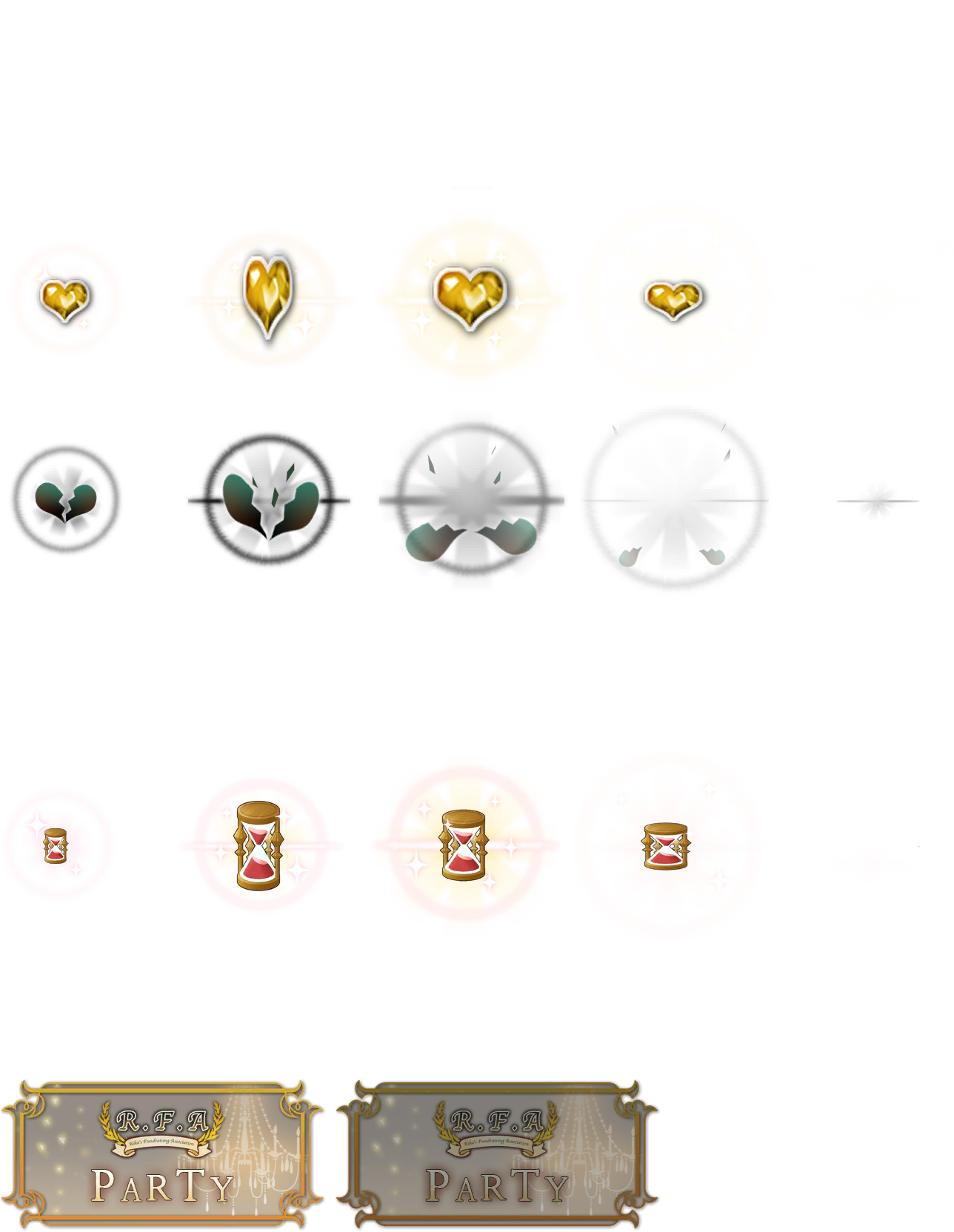 Heart and Hourglass Animation