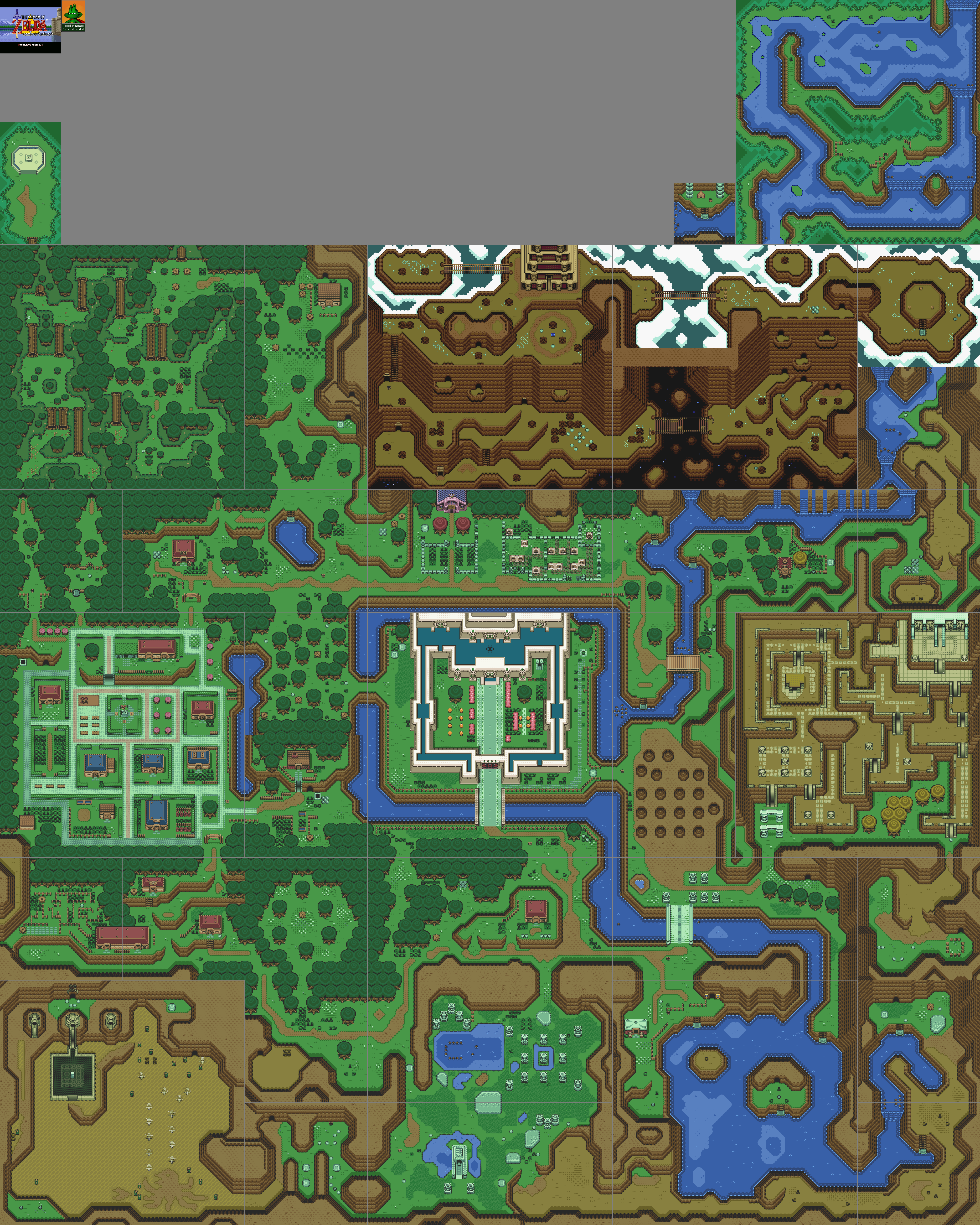 The Legend of Zelda: A Link to the Past - Light World