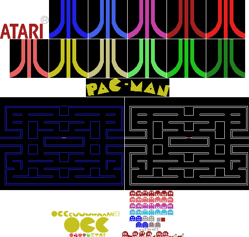 Pac-Man (Prototype) - General Sprites