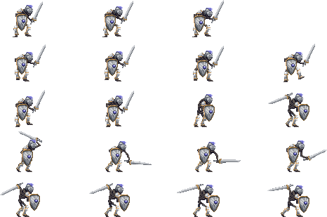 Armored Skeleton (White)