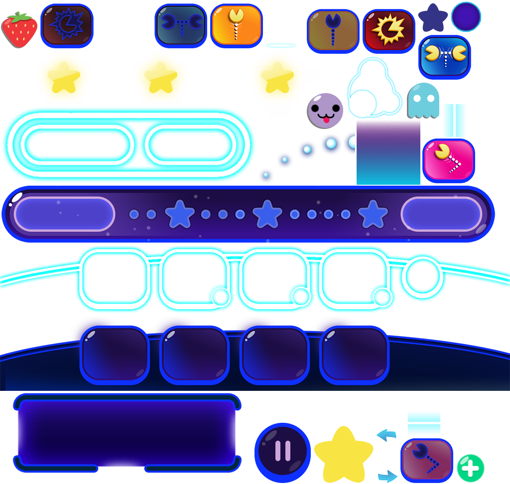 Pac-Man POP! - Gameplay GUI