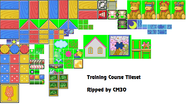 Drill Dozer - Training Course Tileset
