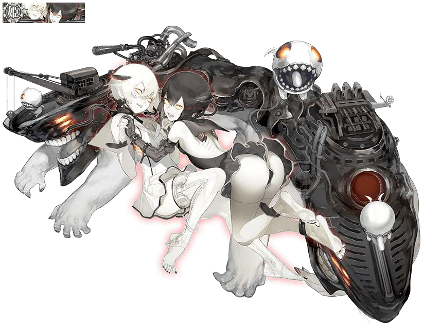 Kantai Collection (JPN) - Abyssal Twin Princesses (Armor Broken)