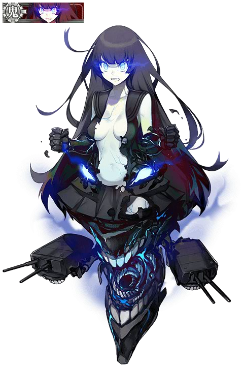 Kantai Collection (JPN) - Light Cruiser Demon Damaged