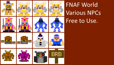 Fredbear, Shop Keepers and Bosses