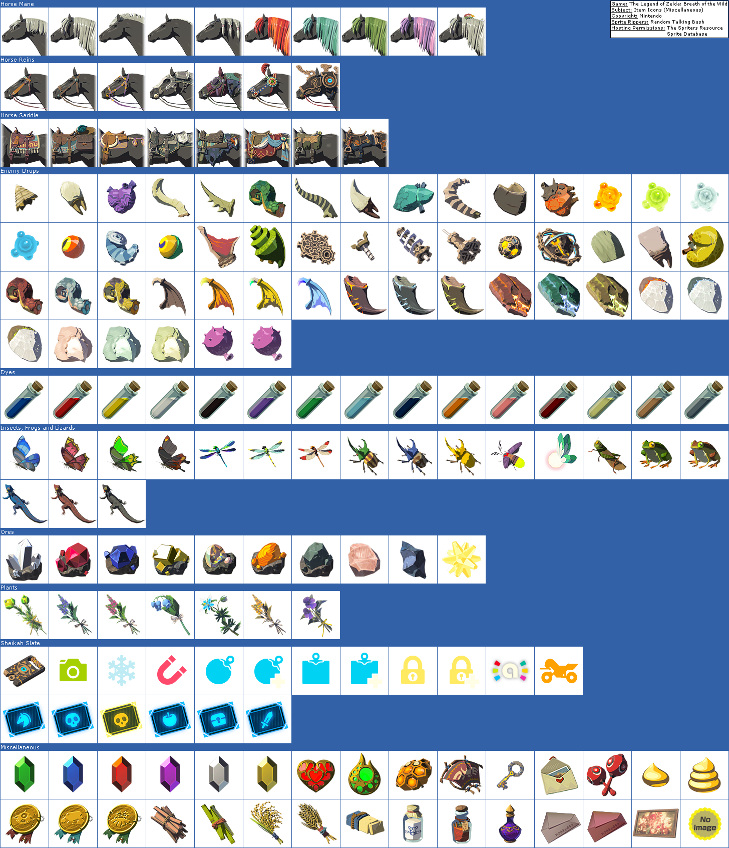 Item Icons (Miscellaneous)