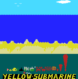 Yellow Submarine (MSX) - General Sprites