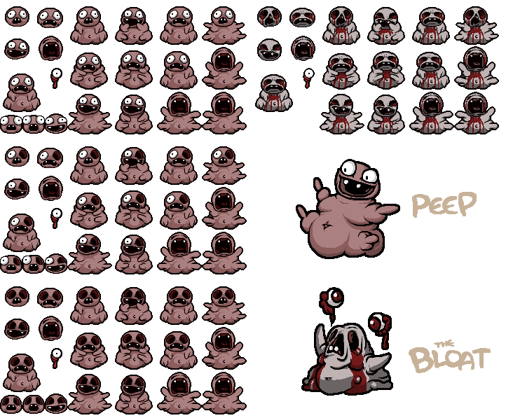 The Binding of Isaac: Rebirth - Peep & The Bloat