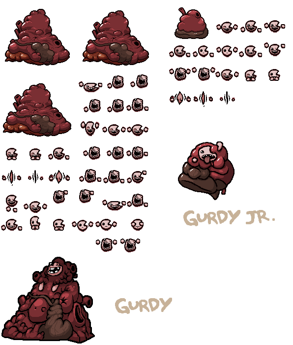 The Binding of Isaac: Rebirth - Gurdy & Gurdy Jr.