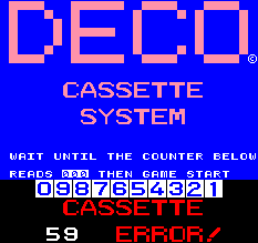 System BIOS (DECO Cassette System) - General Sprites