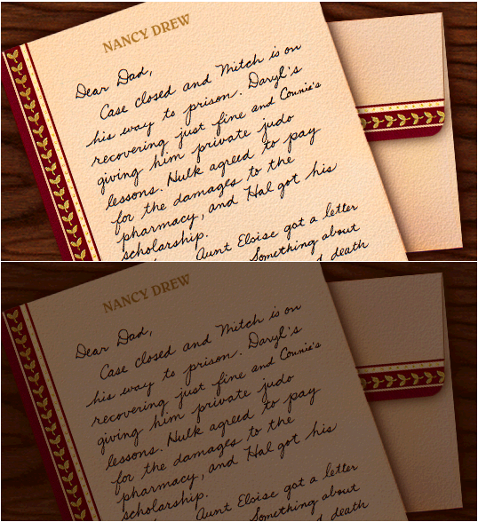 Nancy Drew: Secrets Can Kill - Closing Letter