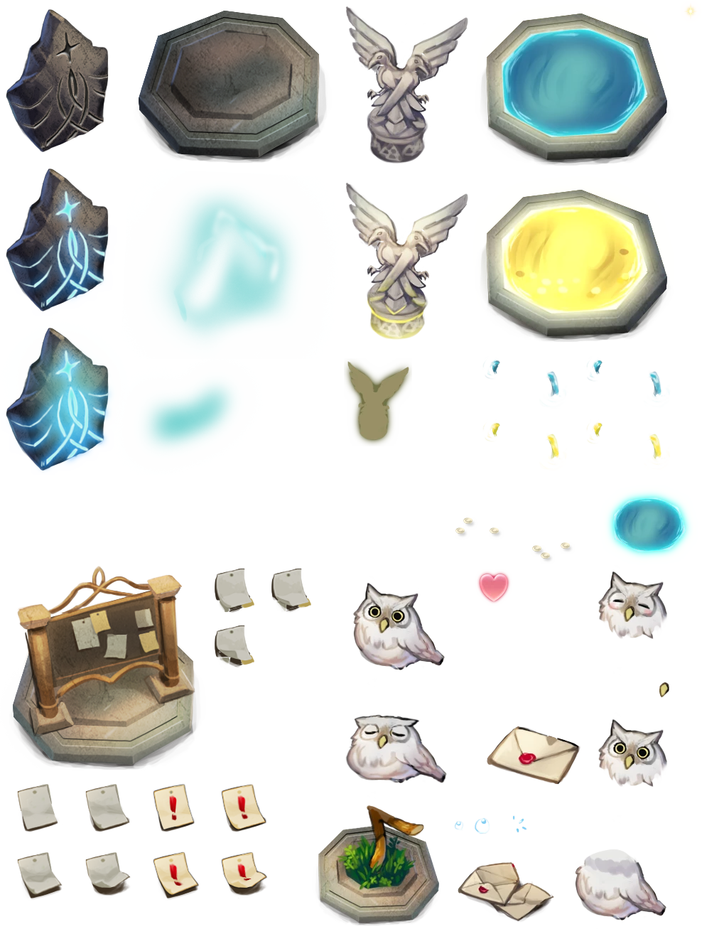 Fire Emblem: Heroes - Castle Objects