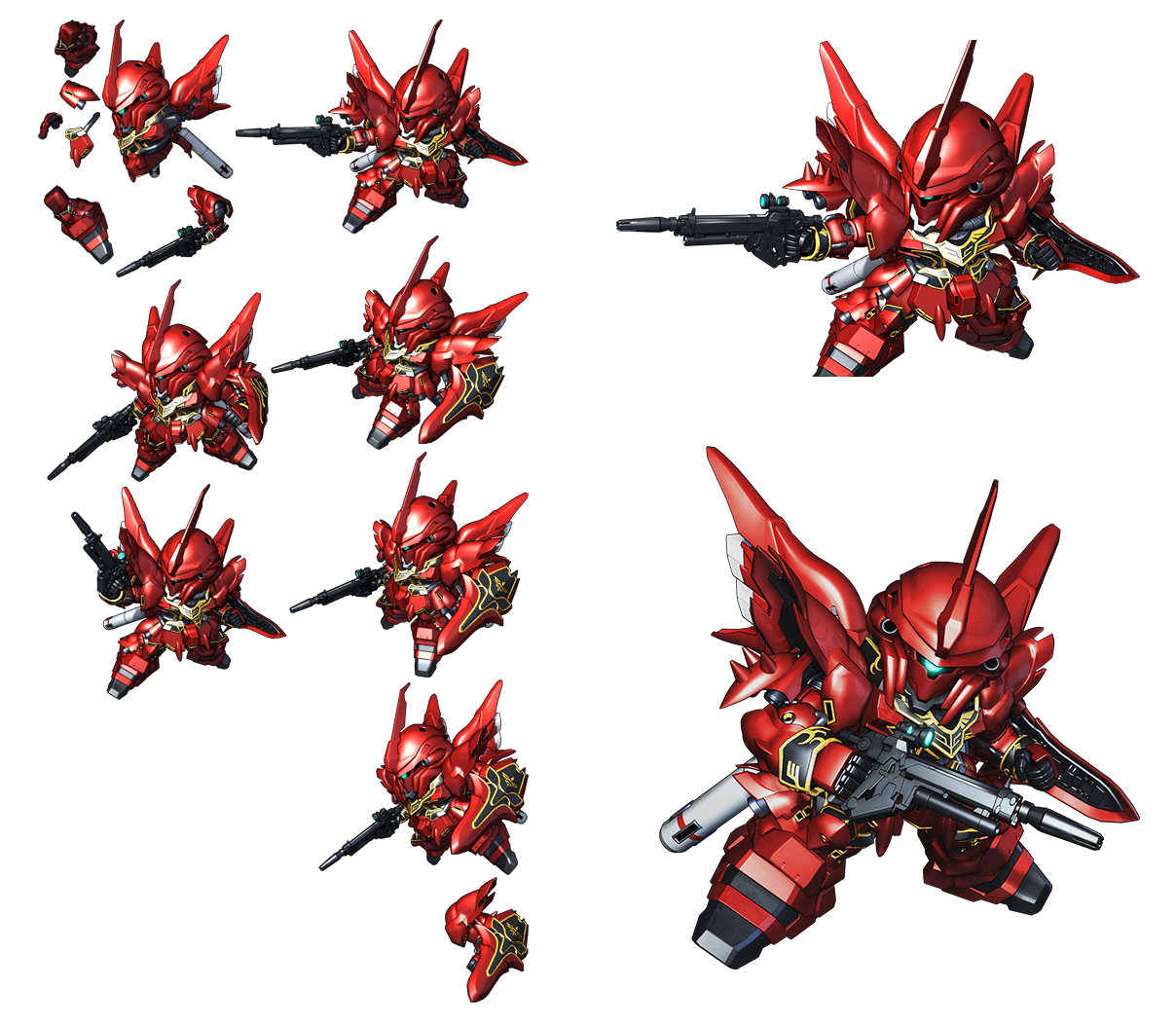 Super Gundam Royale - Sinanju (Beam Rifle)