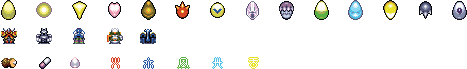 Digital Monster: D-Project - Items