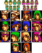 Chaos World (JPN) - Playable Characters