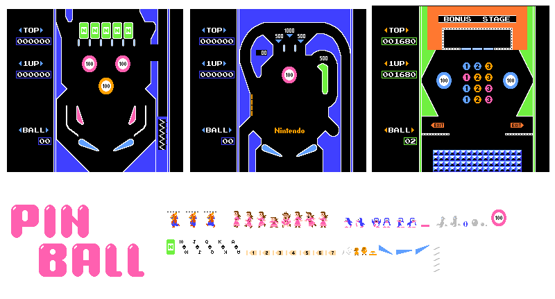 Pinball - General Sprites