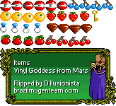 Vinyl Goddess from Mars - Items