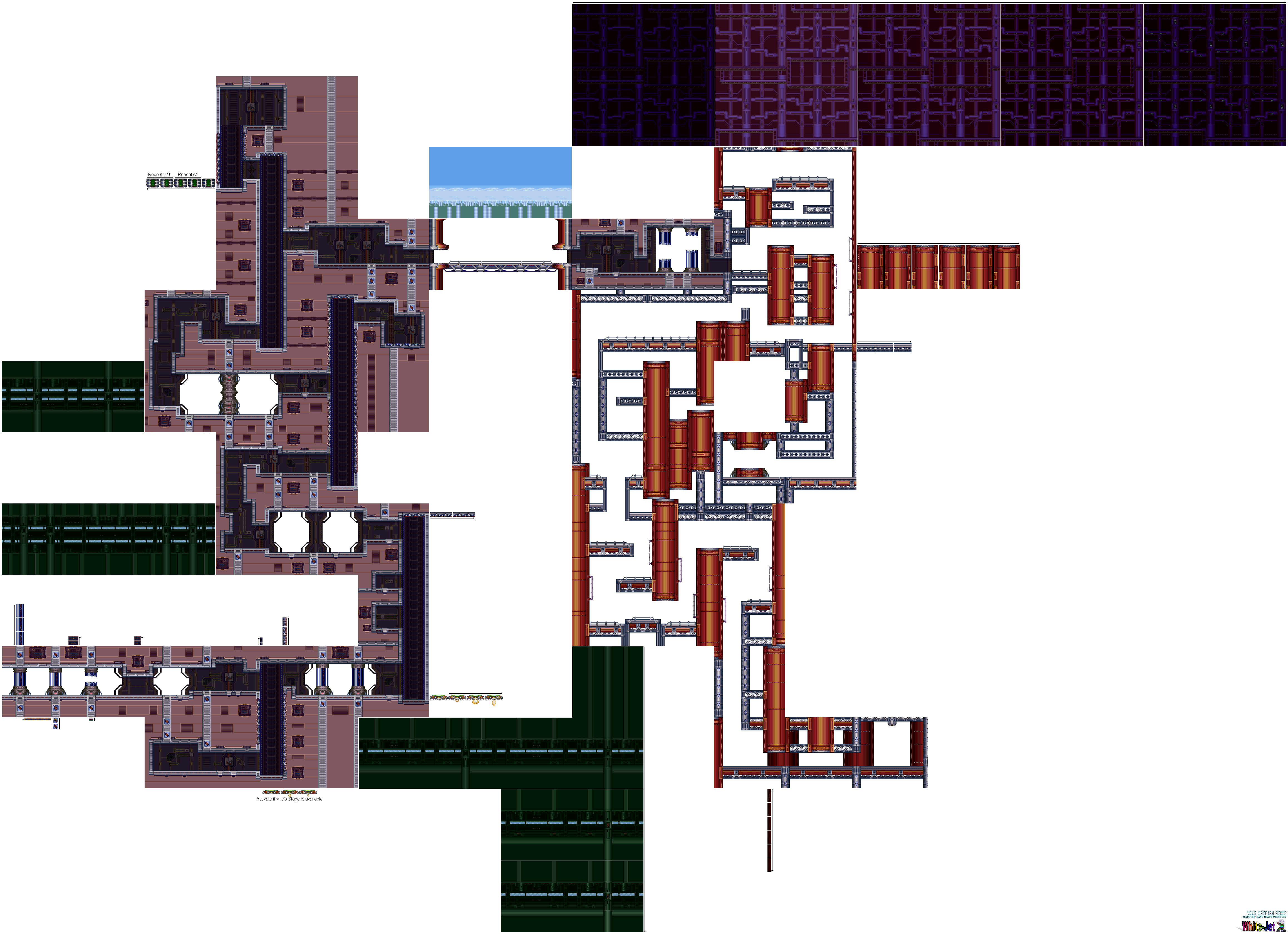 Mega Man X3 - Volt Catfish Stage