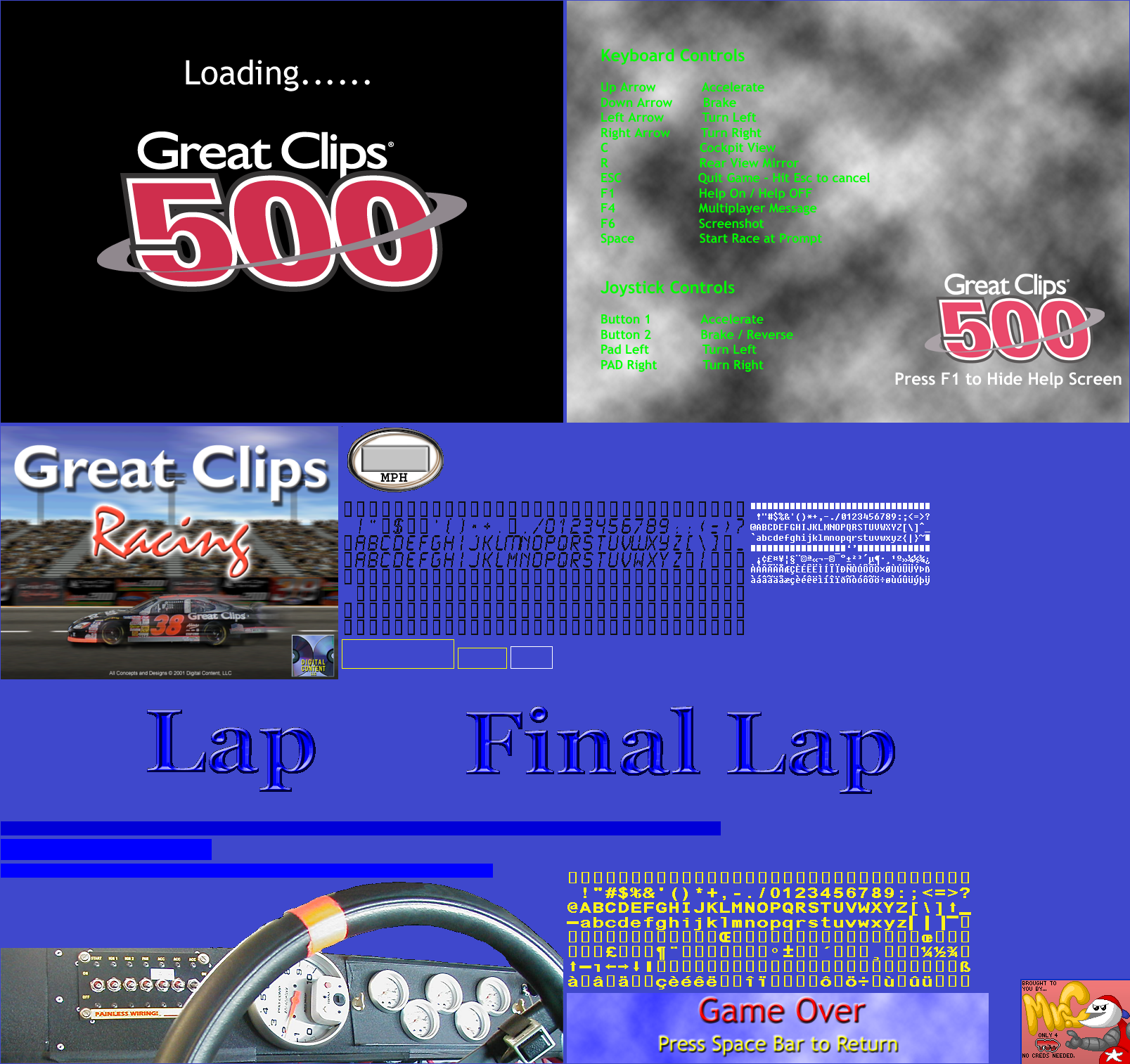 Great Clips 500 - Race GUI
