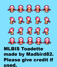 Toadette (Mario & Luigi: Bowser's Inside Story-Style)