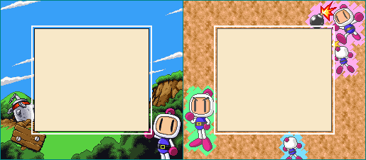 Bomberman Quest - Super Game Boy Borders