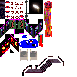 yume nikki sprites yume nikki sprites