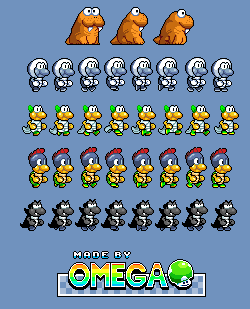 Super Mario's Wacky Worlds Enemies