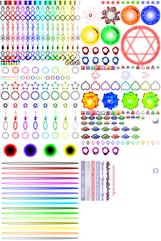 Touhou Seirensen (Undefined Fantastic Object) - Bullets and Items