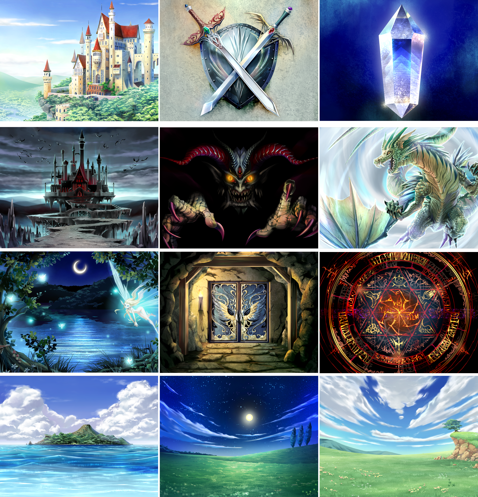 RPG Maker VX Ace - Title Backgrounds (1/2)