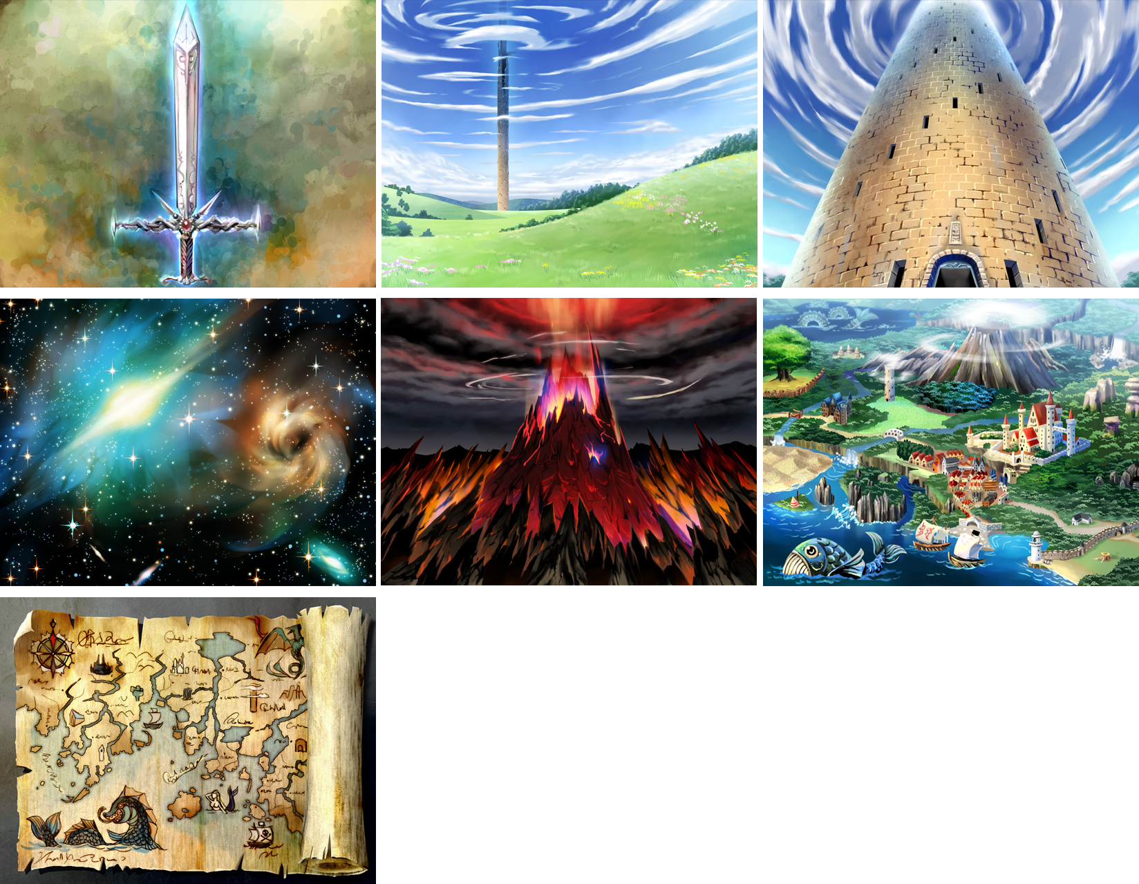 RPG Maker VX Ace - Title Backgrounds (2/2)