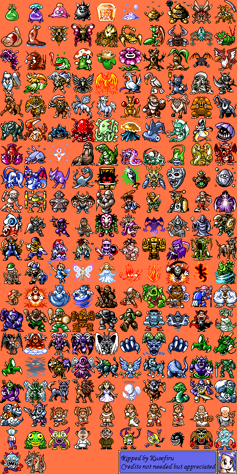 Enemies Battle Sprites