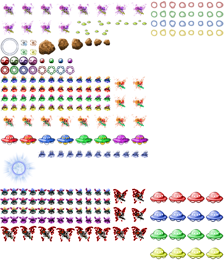 Touhou Seirensen (Undefined Fantastic Object) - Enemies