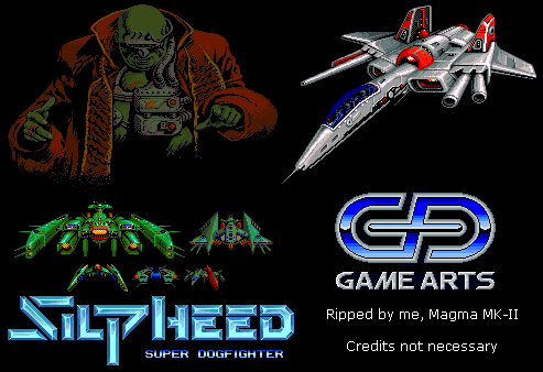 Silpheed: Super Dogfighter - Intro and Title Screen