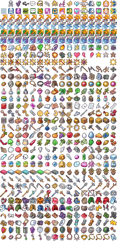 rpg maker vx ace item icons