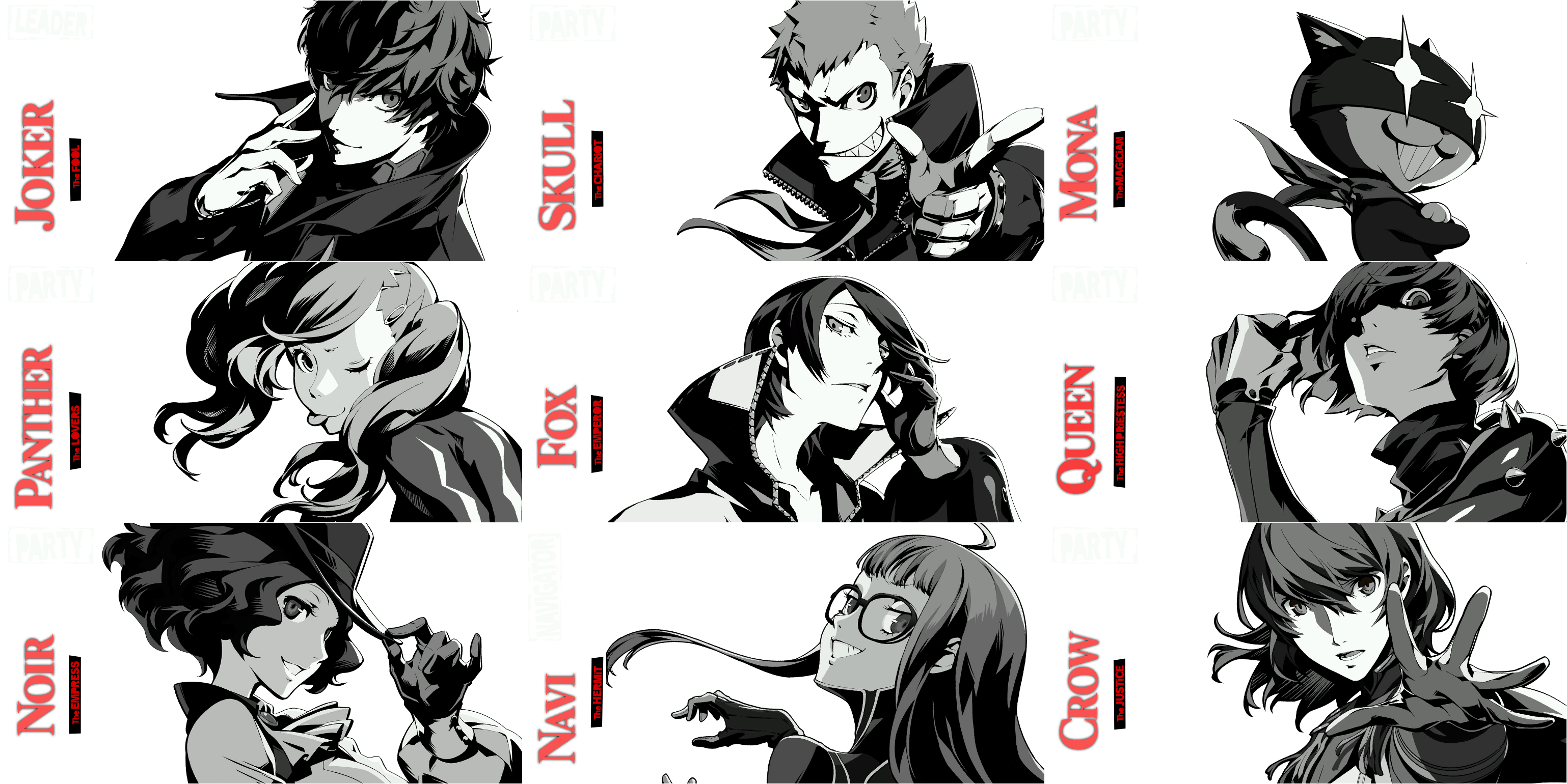 Persona 5 - Wanted Signs