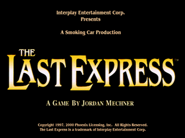 The Last Express - Title Screen (Interplay)