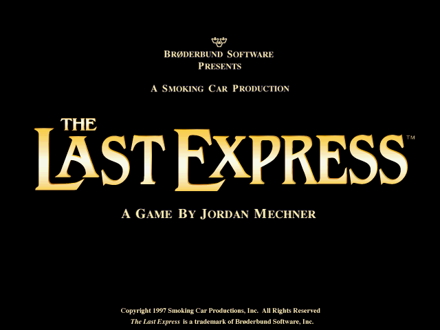 The Last Express - Title Screen (Original)