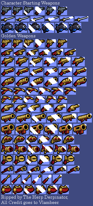 Weapon Icons