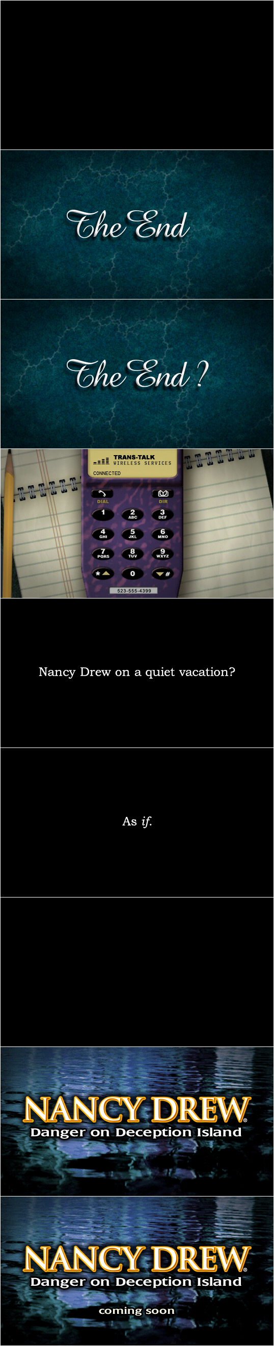 Nancy Drew: The Haunted Carousel - Next Game Teaser