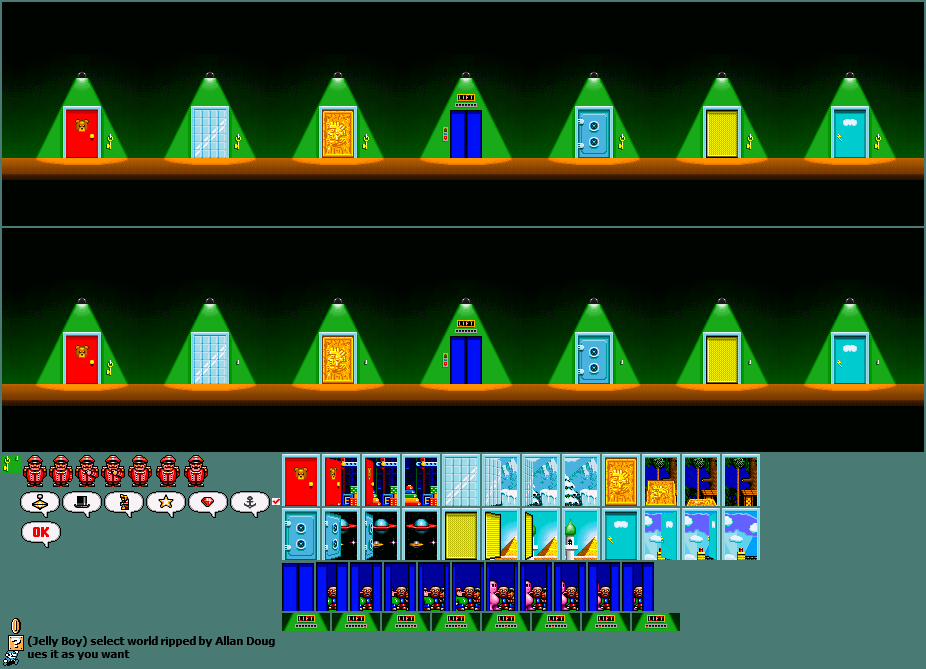 Jelly Boy (PAL) - Select World